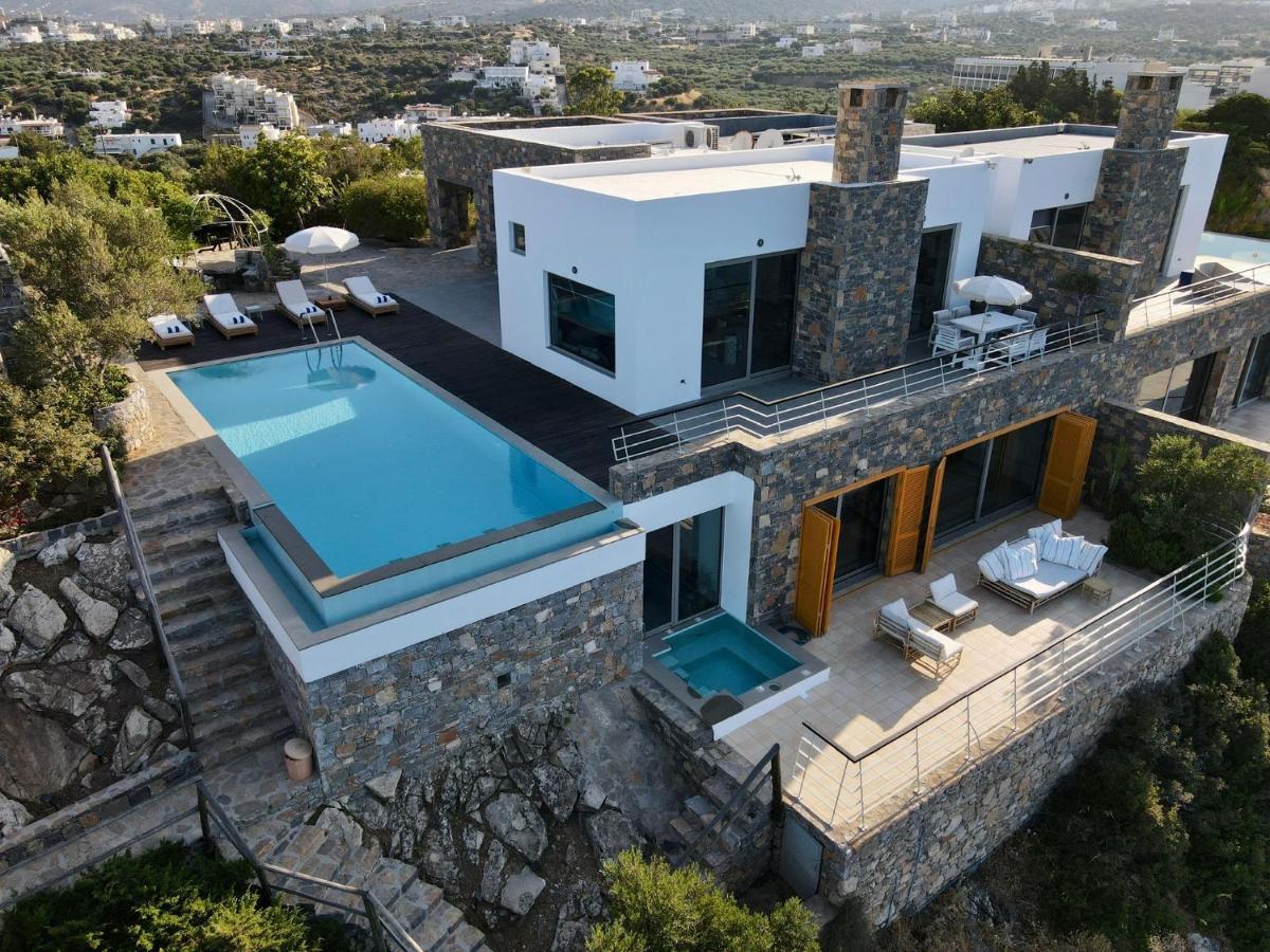 Villa Aiolos: Above The Sea, Within Agios Nikolaos 외부 사진